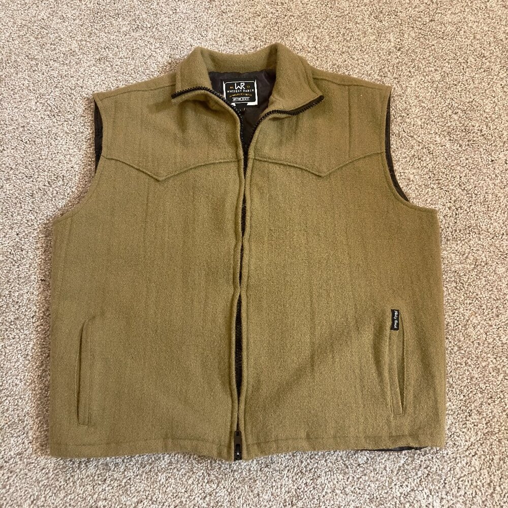 Whiskey Bent Hat Co Rancher Vest Wool